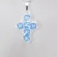 Small Cross - Karen-Silver Chain - 2